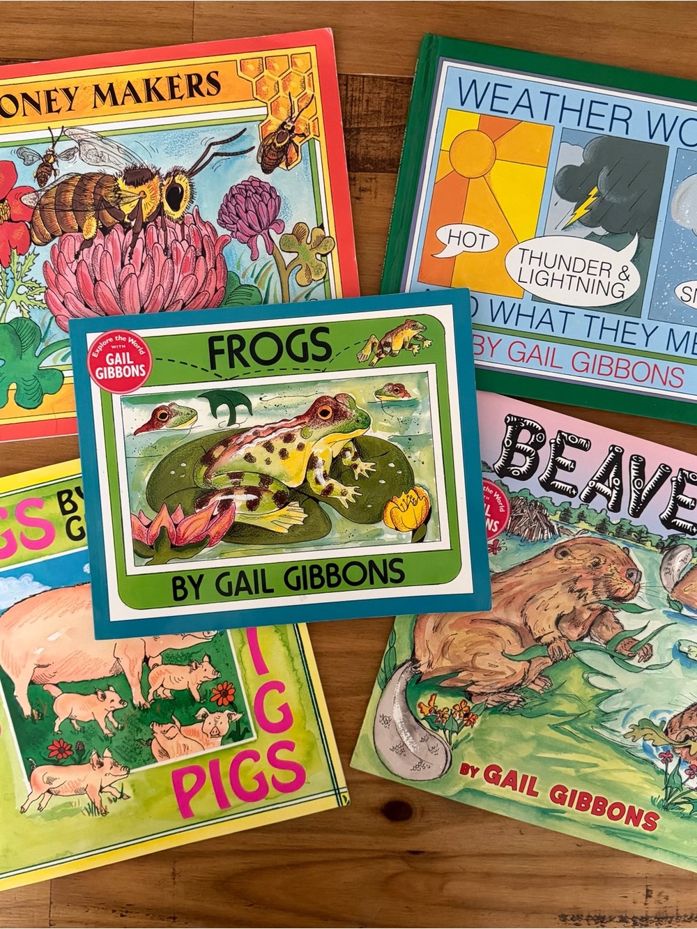 Set of Nature books by Gail Gibbons - Children's Book
